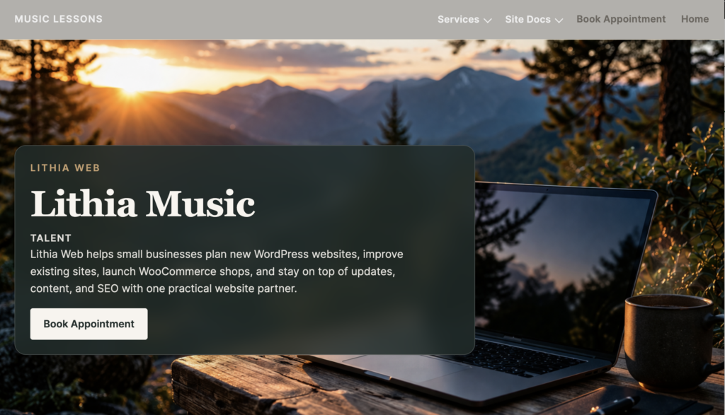 Lithia web