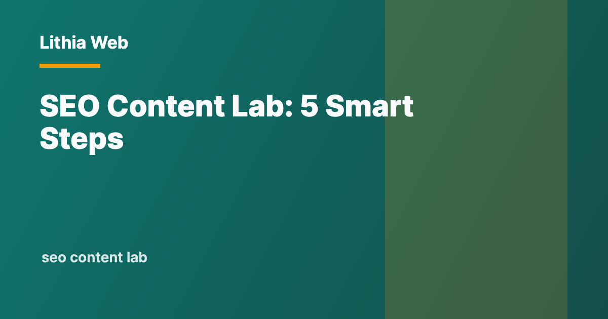 SEO Content Lab